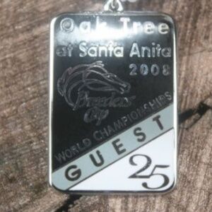 Breeders' Cup Oak Tree Santa Anita Park 2008 Badge